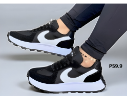 Zapatilla Urbana P59 "Black Retro"