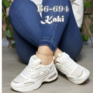 Zapatilla Cacy B6-694 Kaki