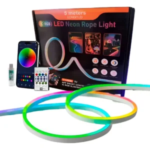 Tira LED Neon Rope Light IC-RGB (5 Metros)